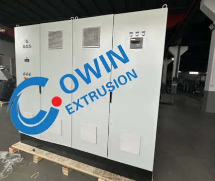 cht75d twin-screw extrusion line ready for shipment
